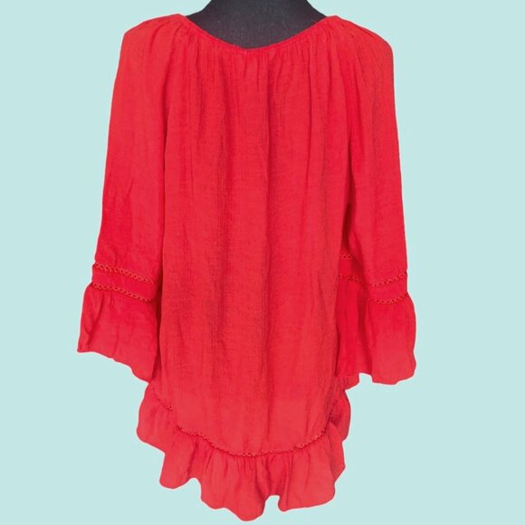 FUNDAMENTAL THINGS Bright Red Top - Picture 3 of 6